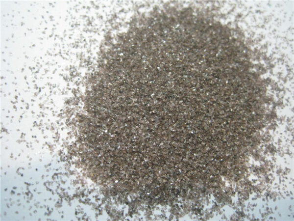 ossido di alluminio marrone